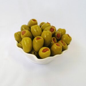 Aceituna Verde Relleno con Pimiento